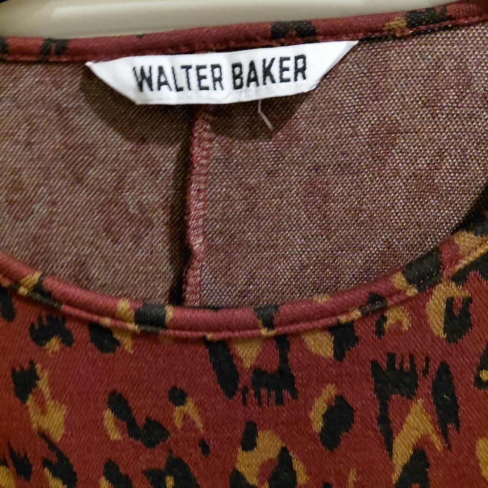 Walter Baker Shaina Dress in Dali Leopard Knit (Best Fits A Size Sm) - Picture 4 of 5